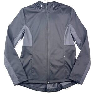 Mondetta Women's Softshell Jacket Hooded Full Zip‎ Black Size M